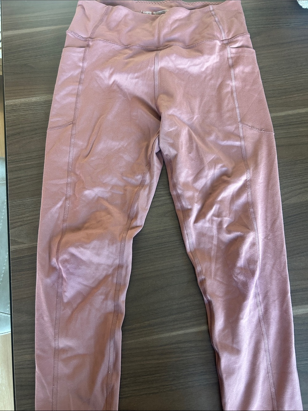 Victoria's Secret Mauve High-Waist Leggings